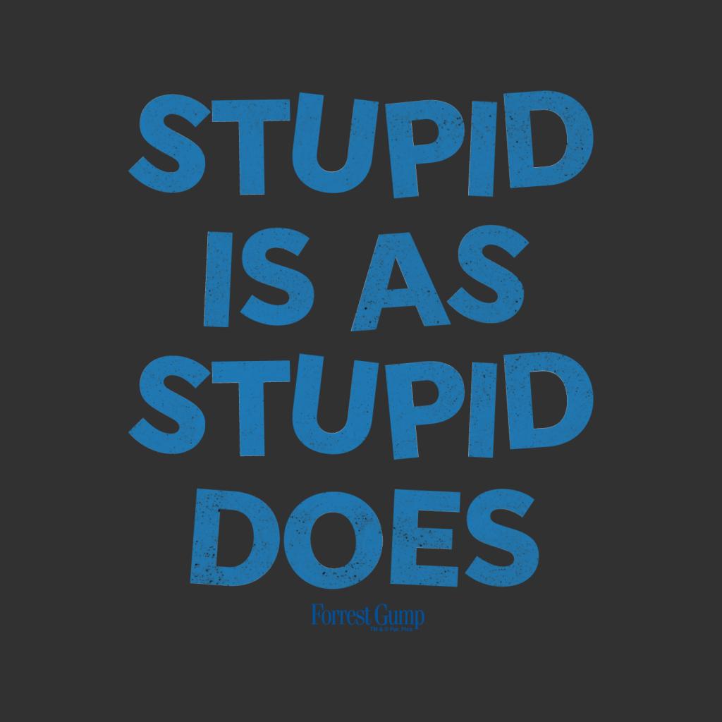 Forrest Gump Stupid Is As Does Men's T-Shirt product image 2