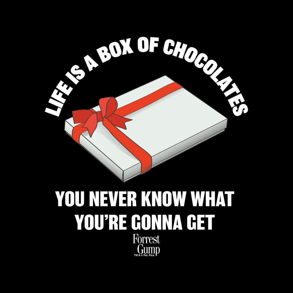 Forrest Gump Life Is A Box Of Chocolates Quote Men's T-Shirt product image 2