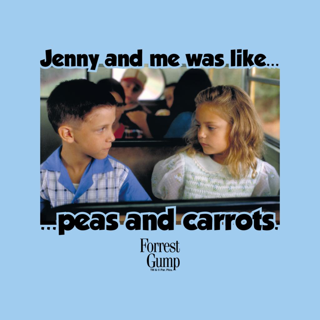 Forrest Gump Jenny And Me Was Like Peas Carrots Men's product image 2