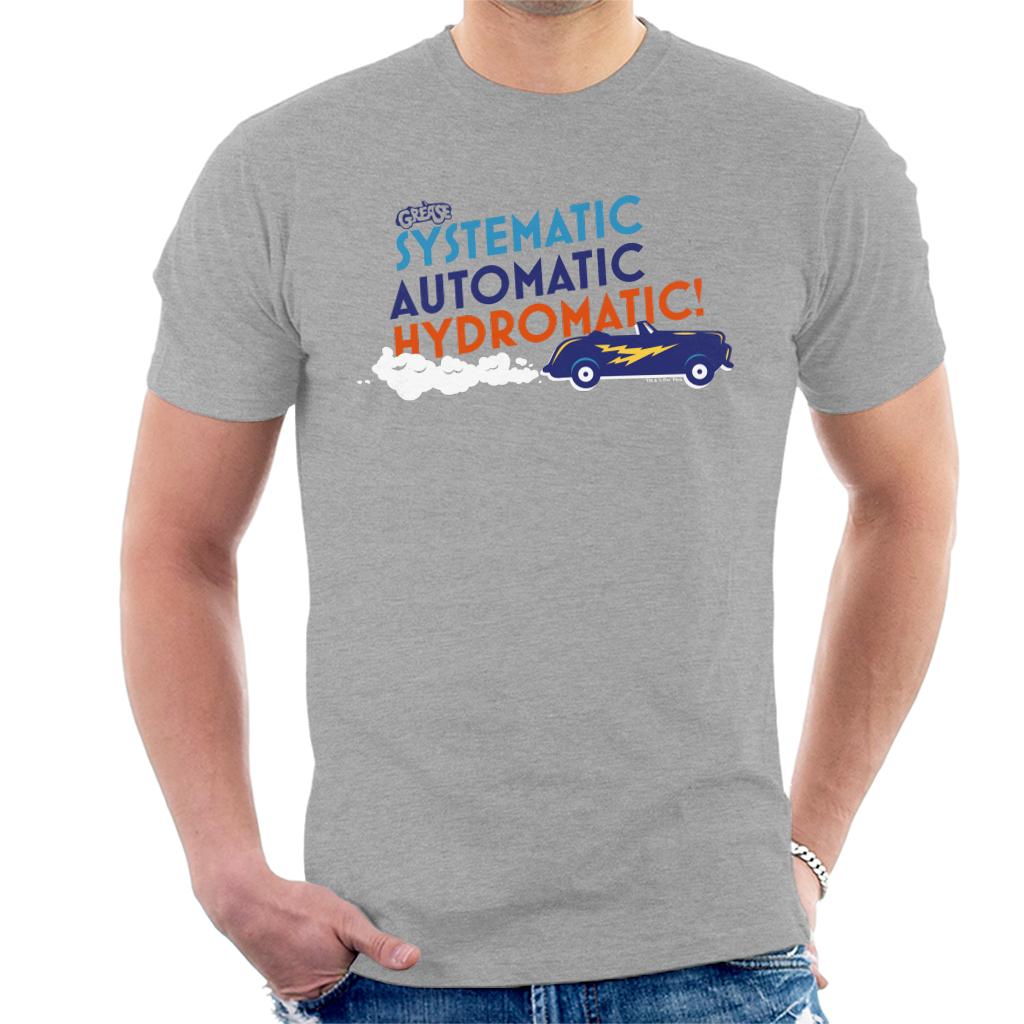 Grease Greased Lightnin' Systematic Lyrics Men's T-Shirt product image 1