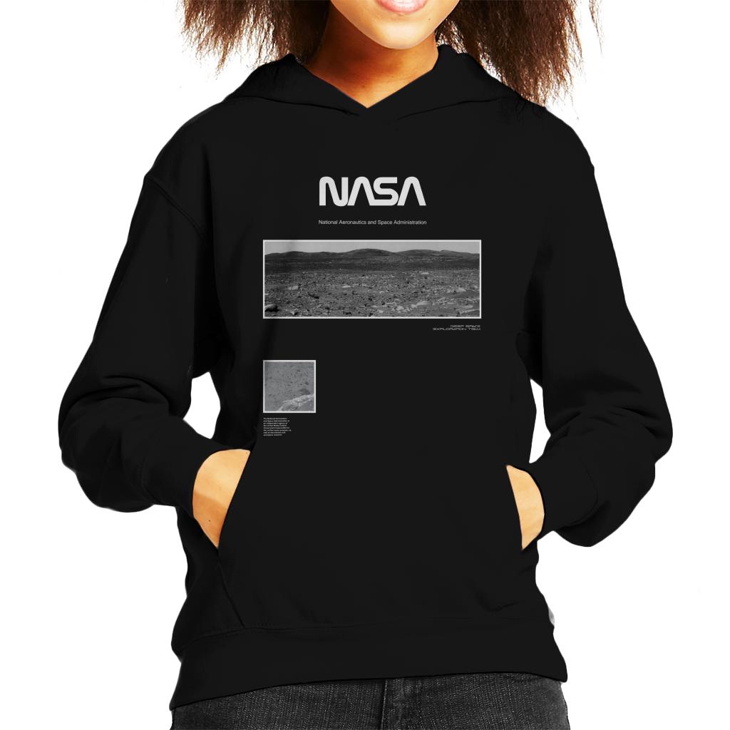 NASA Deep Space Exploration Team Kid's Hooded Sweatshirt product image 1