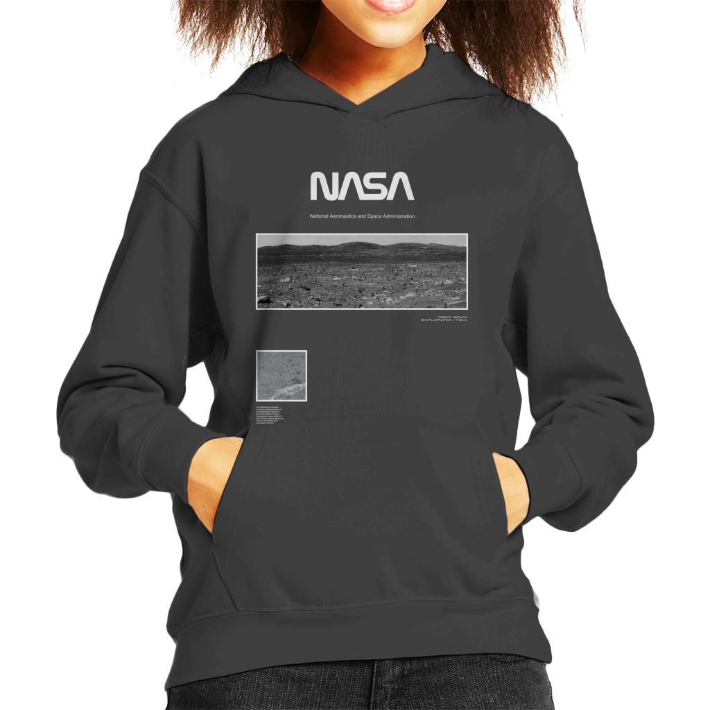 NASA Deep Space Exploration Team Kid's Hooded Sweatshirt product image 4