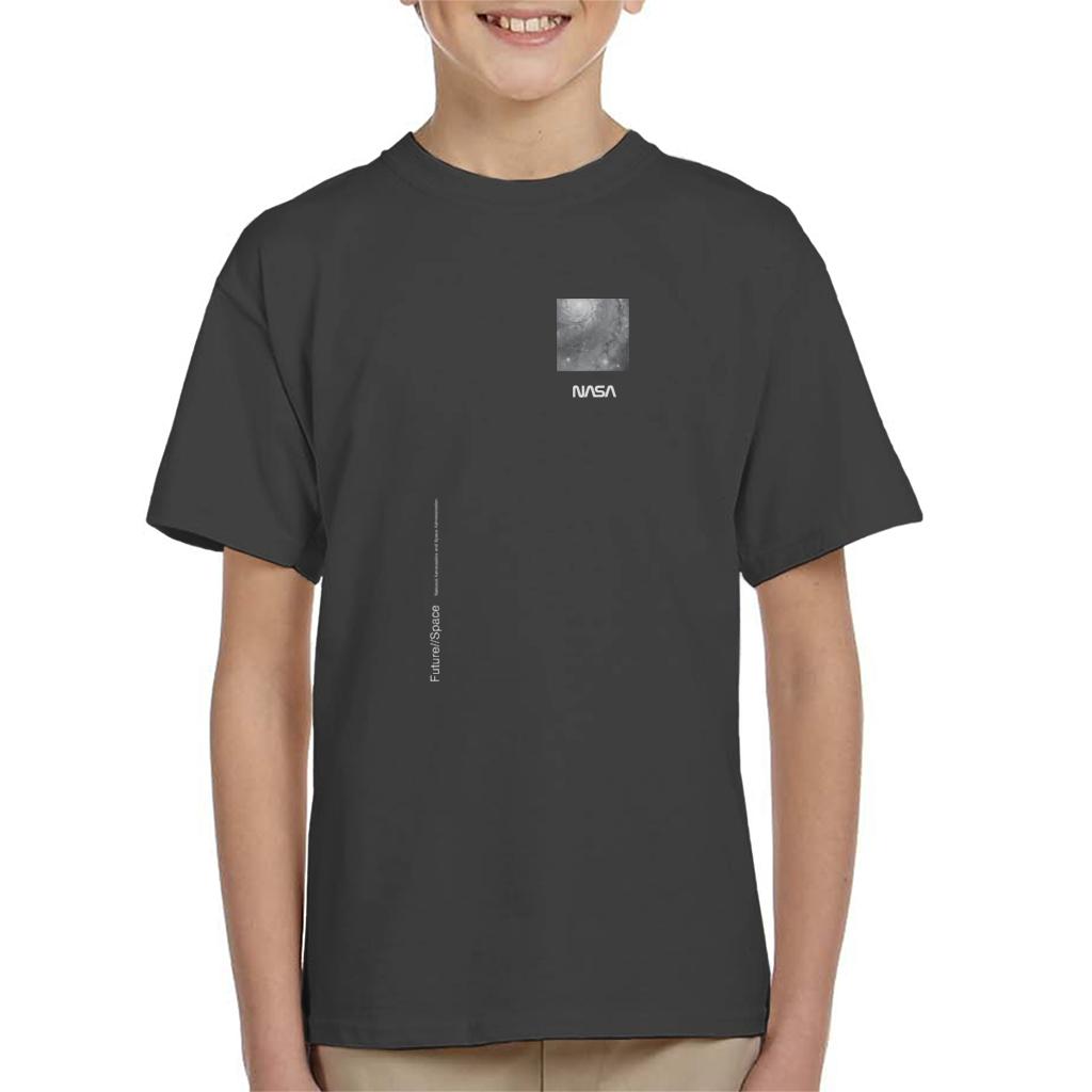NASA Future Space Vertical Text Kid's T-Shirt product image 4