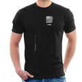 NASA Future Space Vertical Text Men's T-Shirt product image 1