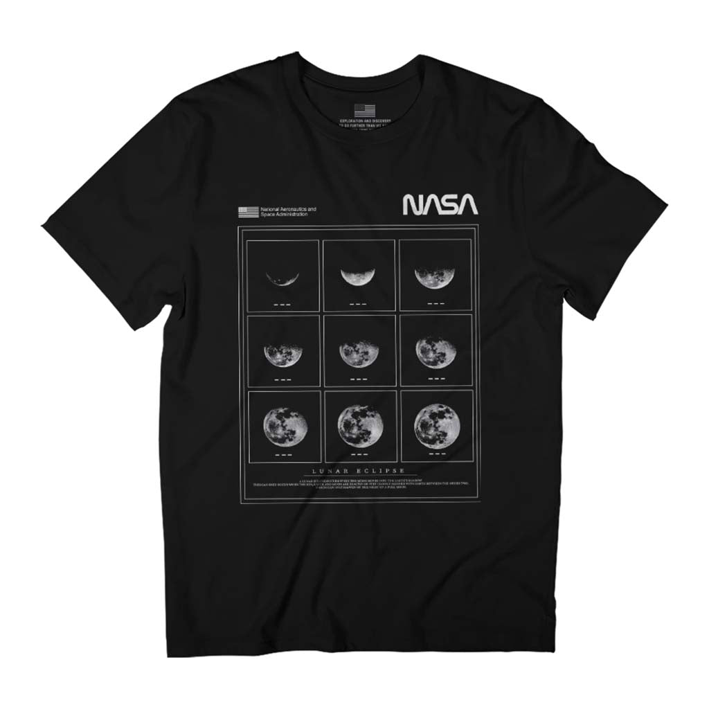 NASA Lunar Eclipse Moon Phases Men's T-Shirt product image 1