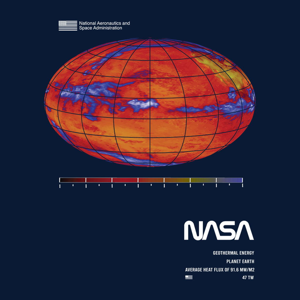 NASA Planet Earth Geothermal Energy Men's T-Shirt product image 2
