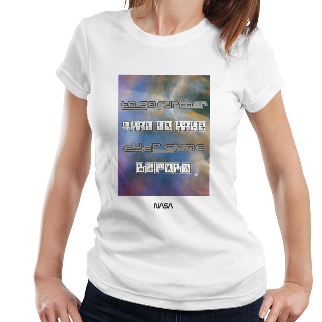 NASA Go Further Than We Have Ever Gone Before Women's product image 4