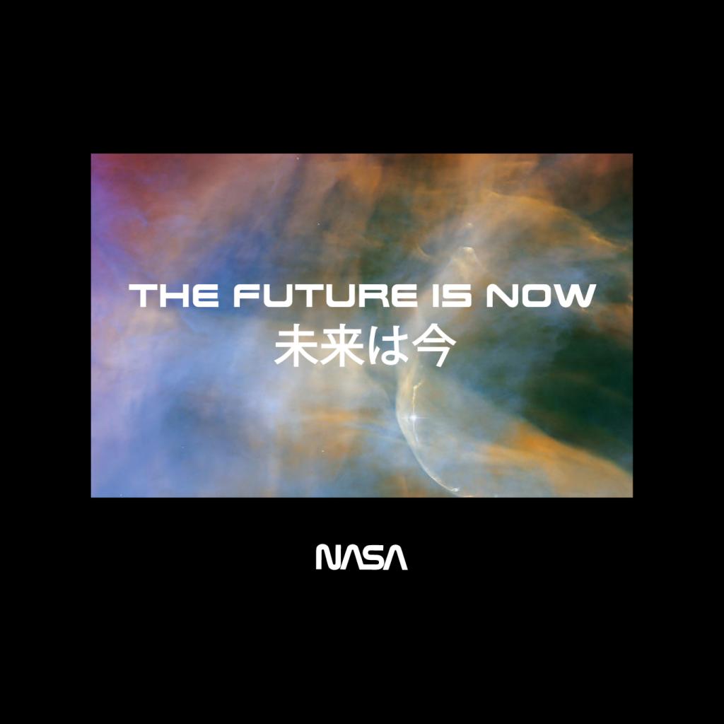 NASA The Future Is Now Kanji Men's Sweatshirt product image 2