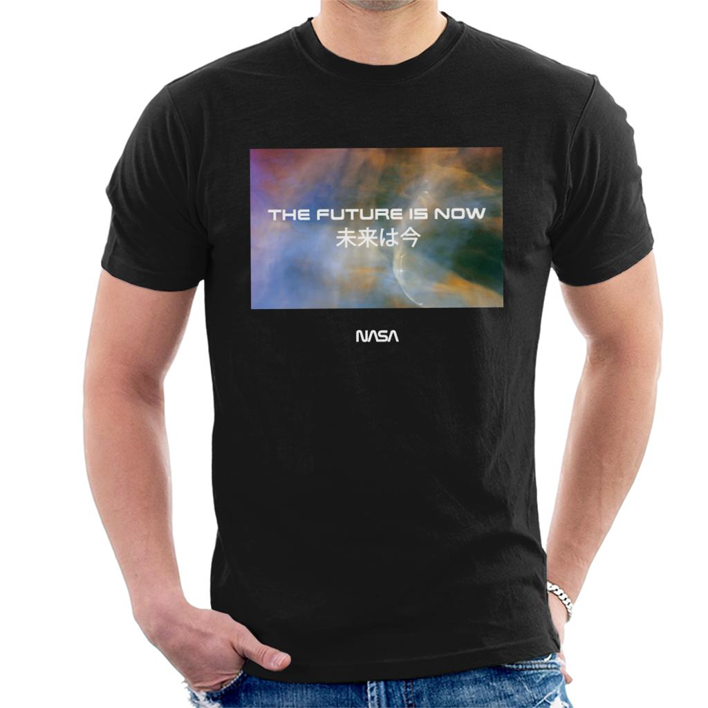 NASA The Future Is Now Kanji Men's T-Shirt product image 1