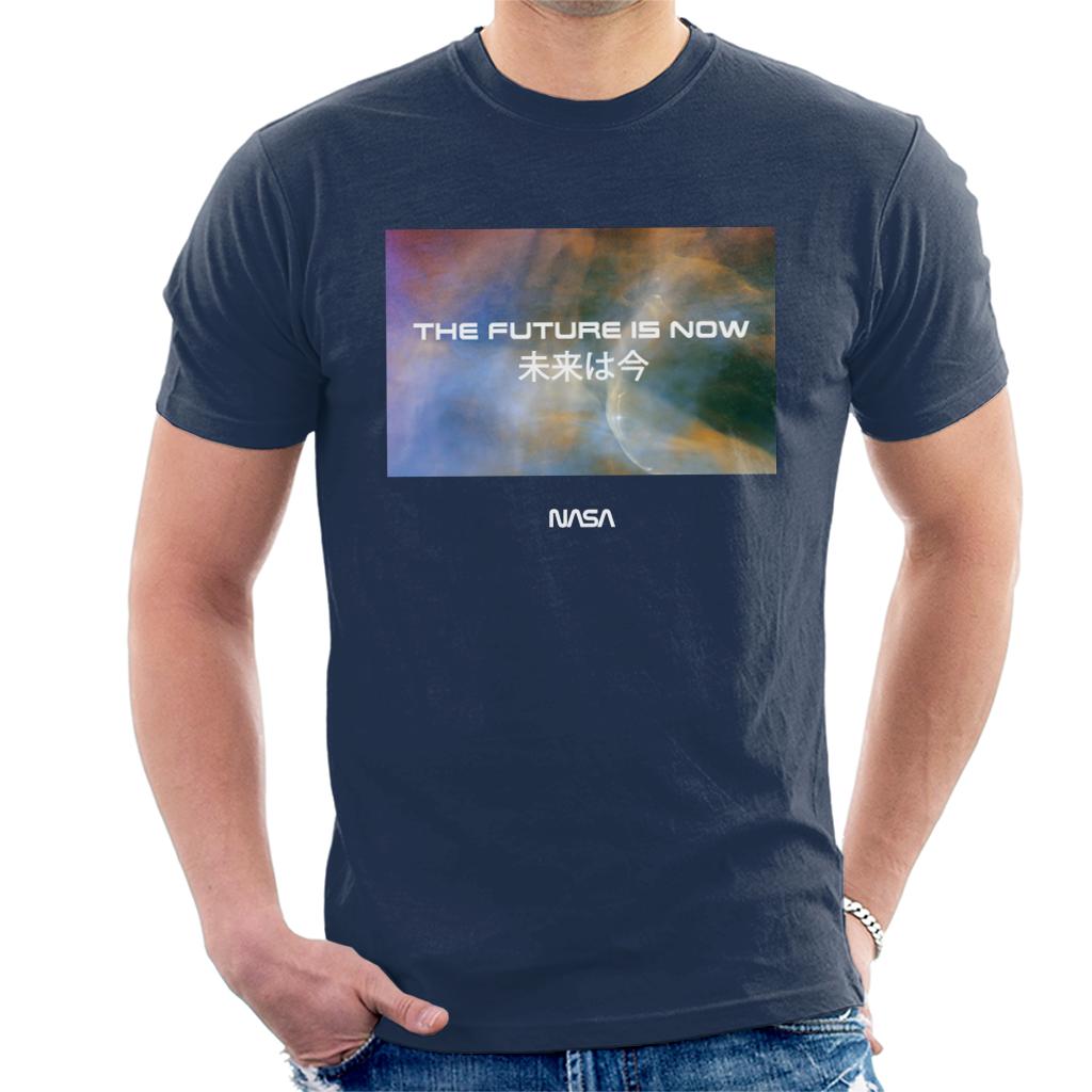 NASA The Future Is Now Kanji Men's T-Shirt product image 6