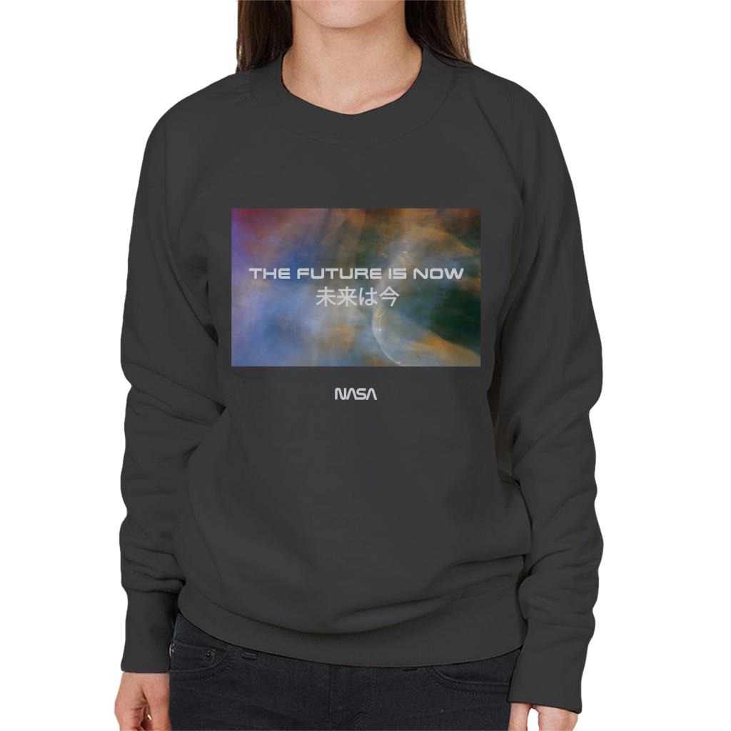 NASA The Future Is Now Kanji Women's Sweatshirt product image 4