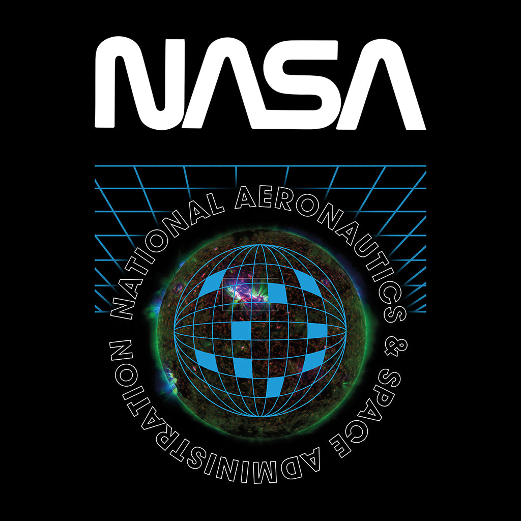 NASA Globe Retro Art Men's T-Shirt product image 2