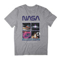NASA Beyond Earth Retro Montage Men's T-Shirt product image 1
