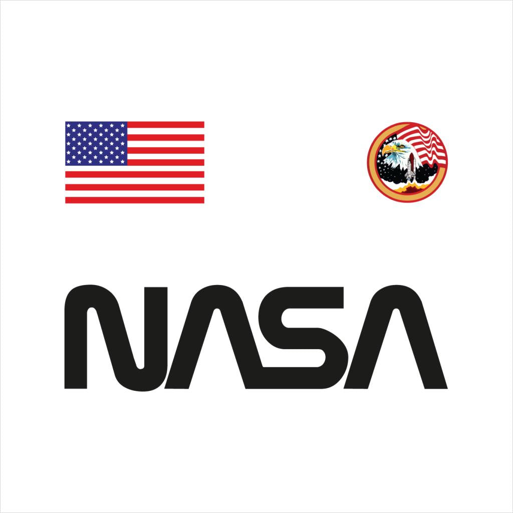 NASA Worm Logo US Flag And Apollo Mission Eagle Kid's product image 5