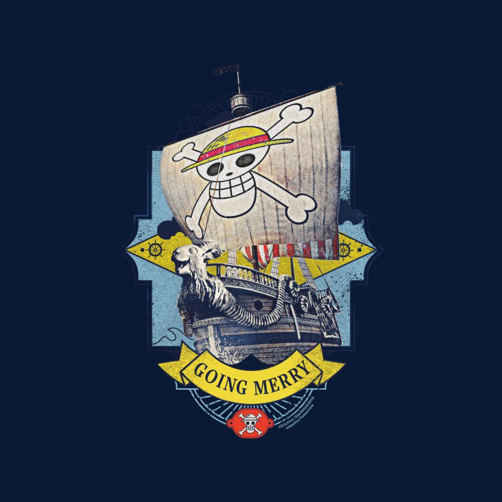 One Piece Going Merry Figurehead Straw Hat Pirates Anime Men's T-Shirt
