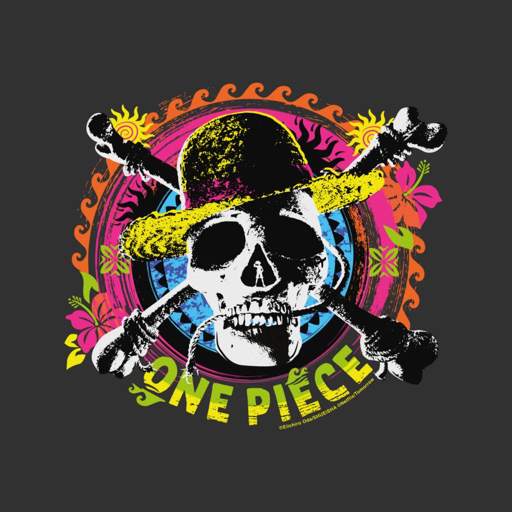 One Piece Straw Hat Pirates Logo Anime Monkey D Luffy Men's T-Shirt