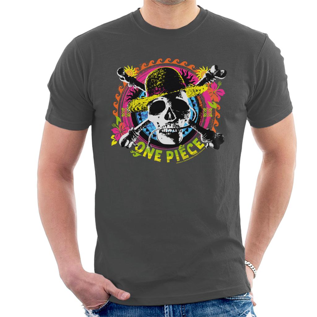 One Piece Straw Hat Pirates Logo Anime Monkey D Luffy Men's T-Shirt