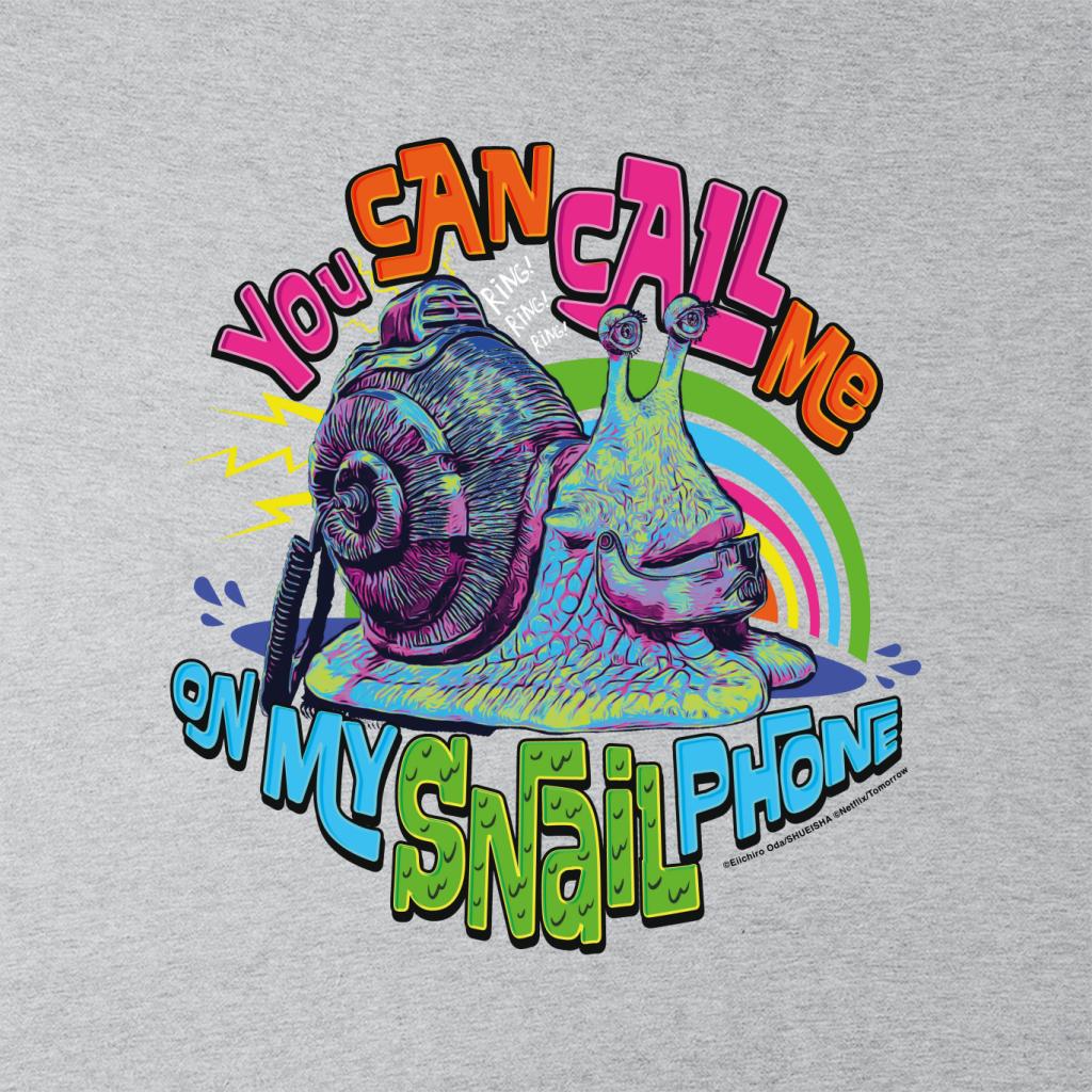 One Piece Call Me On My Snail Phone Den Mushi Anime Men's product image 2