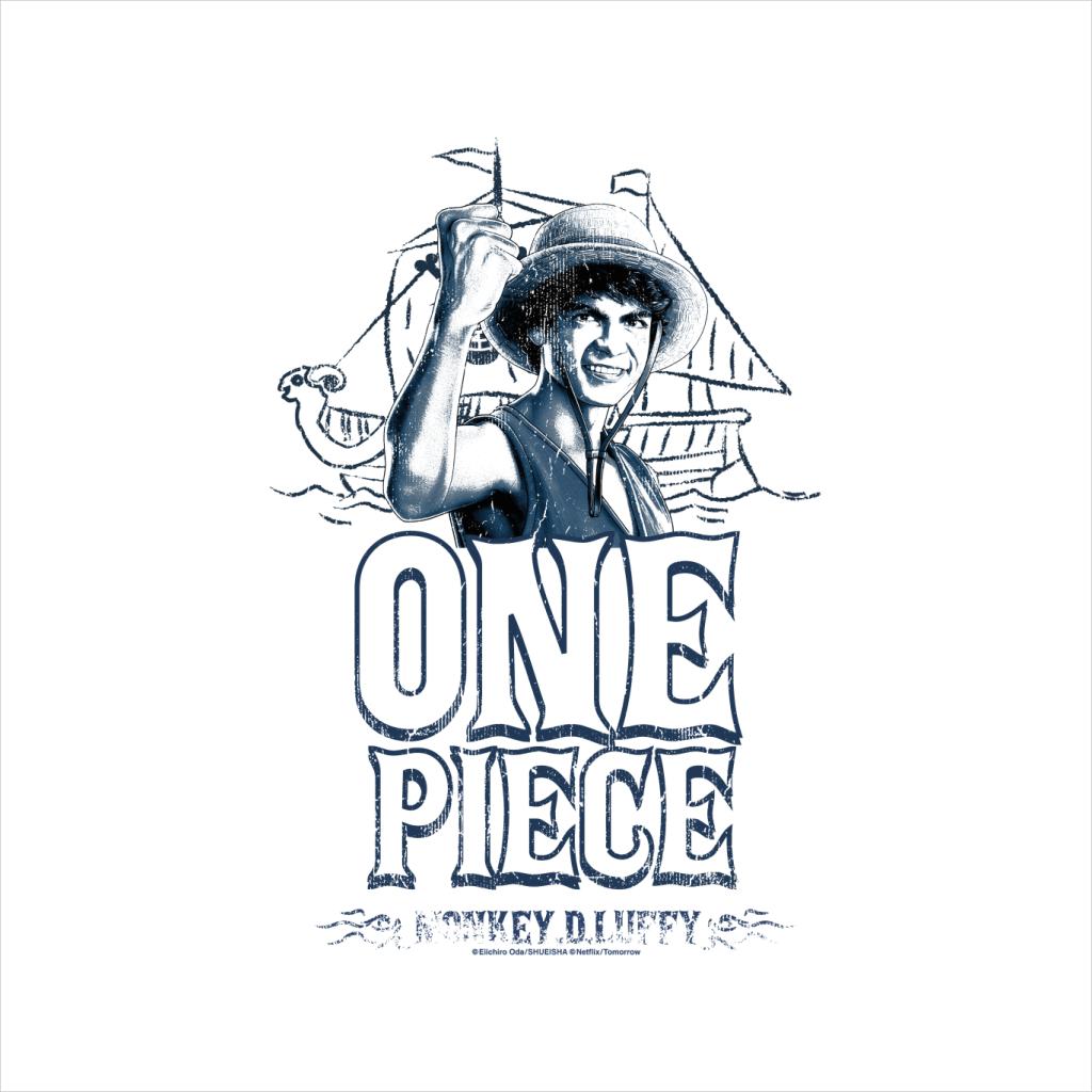 One Piece Monkey D Luffy Live Action Anime Men's T-Shirt product image 2