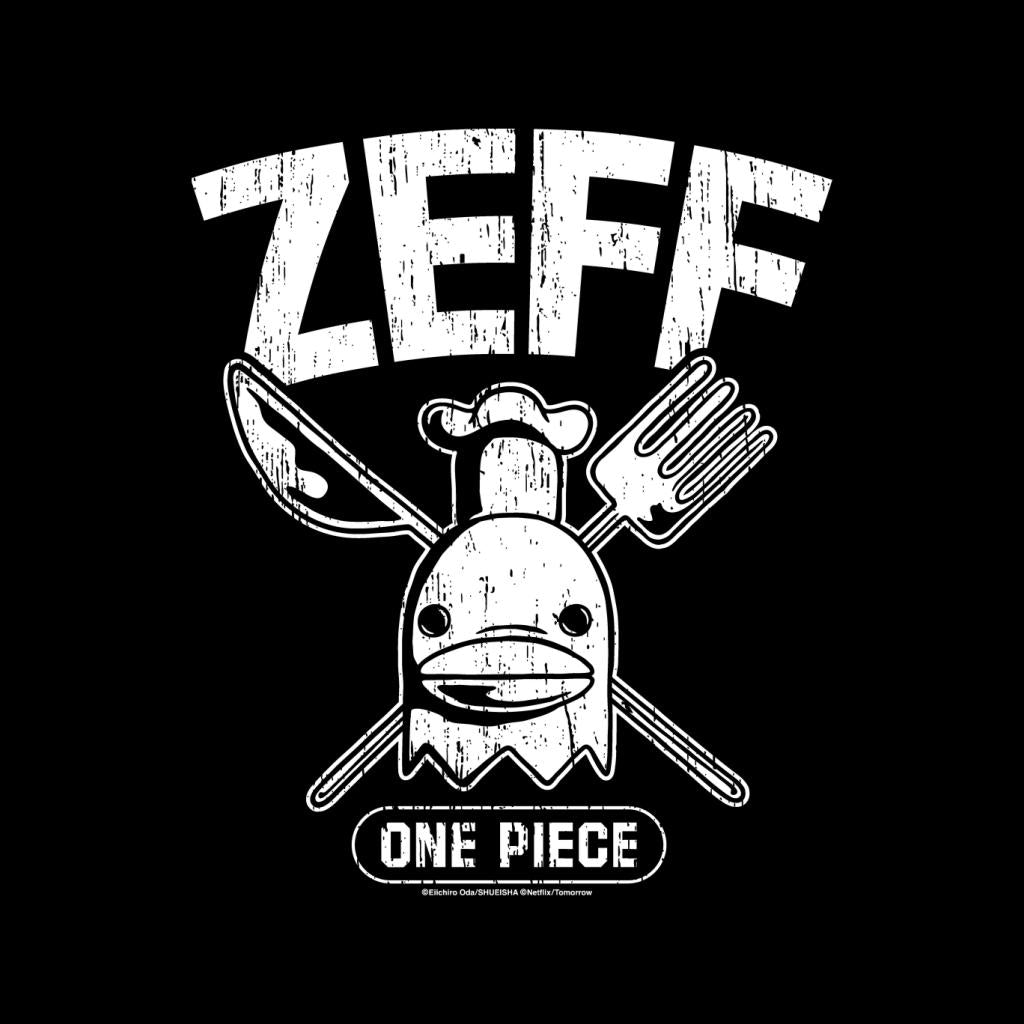 One Piece Zeff Cook Pirates Flag Anime Men's T-Shirt product image 2