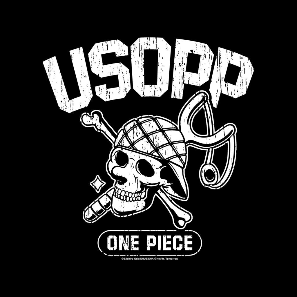 One Piece Usopp Straw Hat Pirates Slingshot Sniper Anime Men's T-Shirt