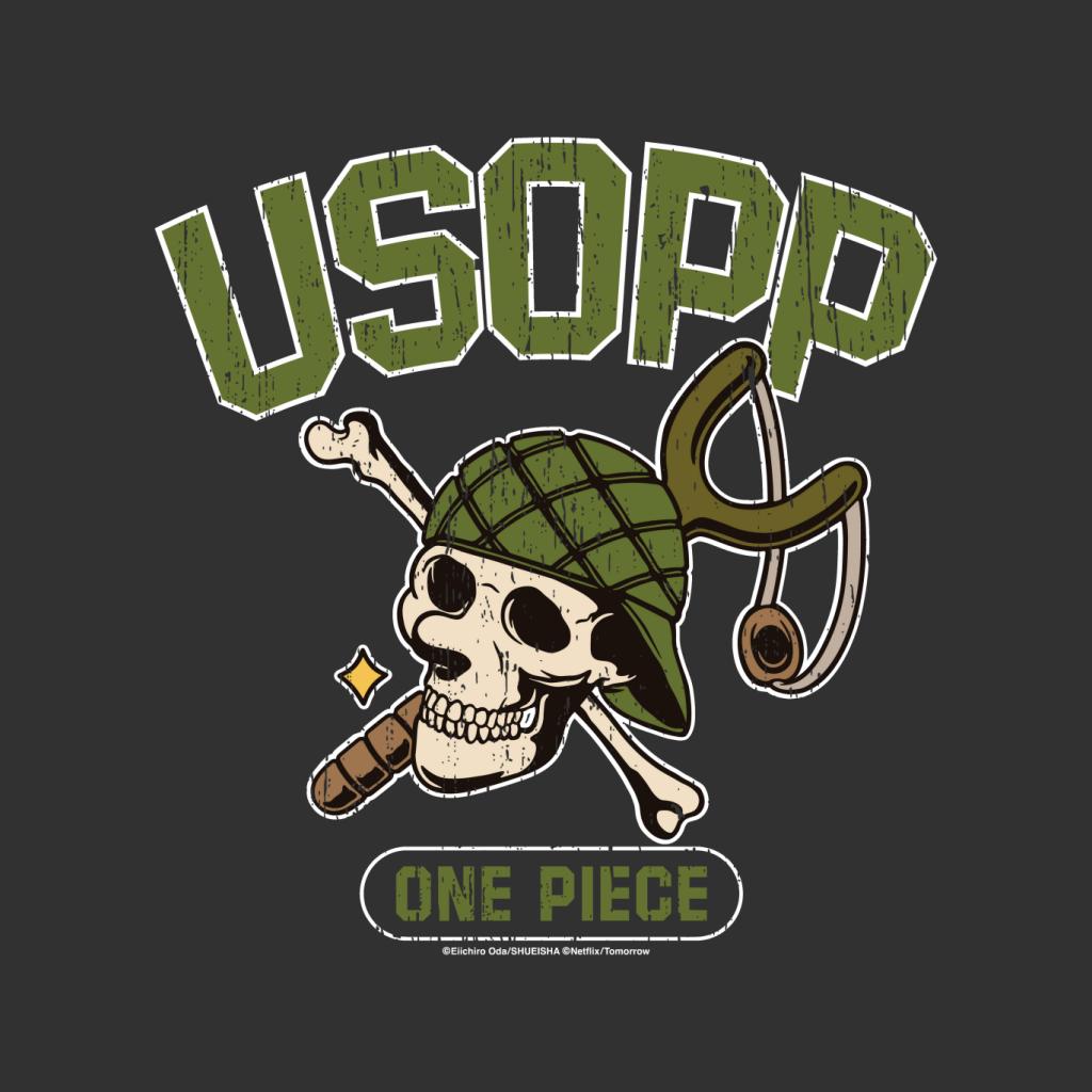One Piece Usopp Straw Hat Pirates Sniper Slingshot Anime Men's T-Shirt