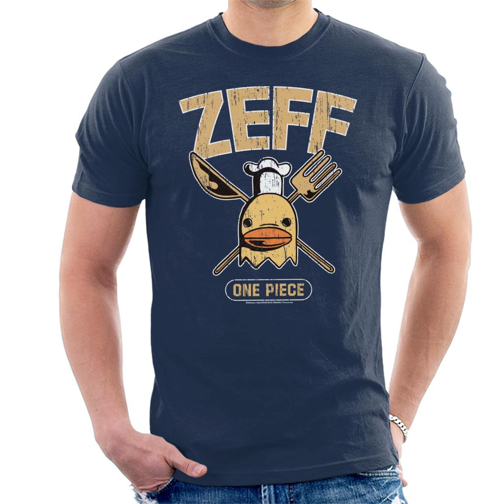 One Piece Zeff Cook Pirates Emblem Anime Men's T-Shirt product image 1
