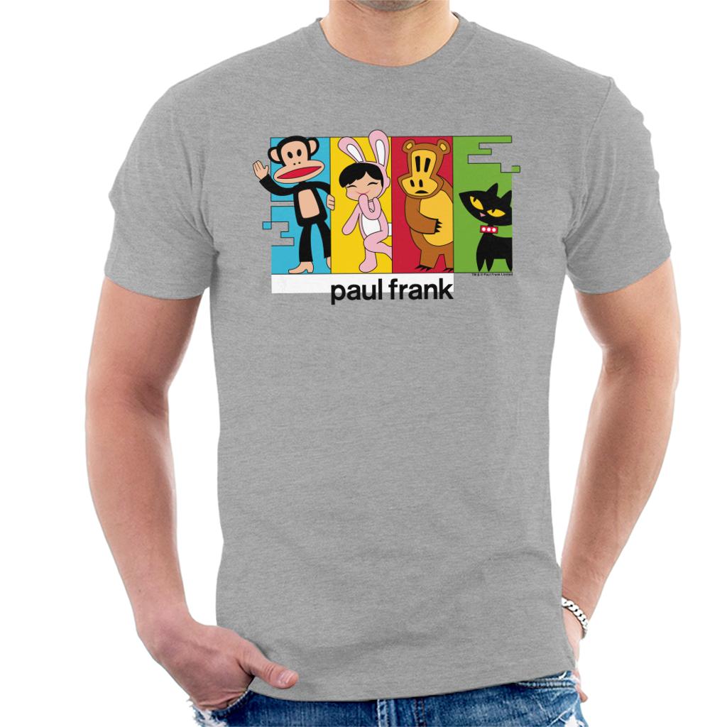 Paul Frank Julius & The Gang Colour Blocks Men's T-Shirt product image 1