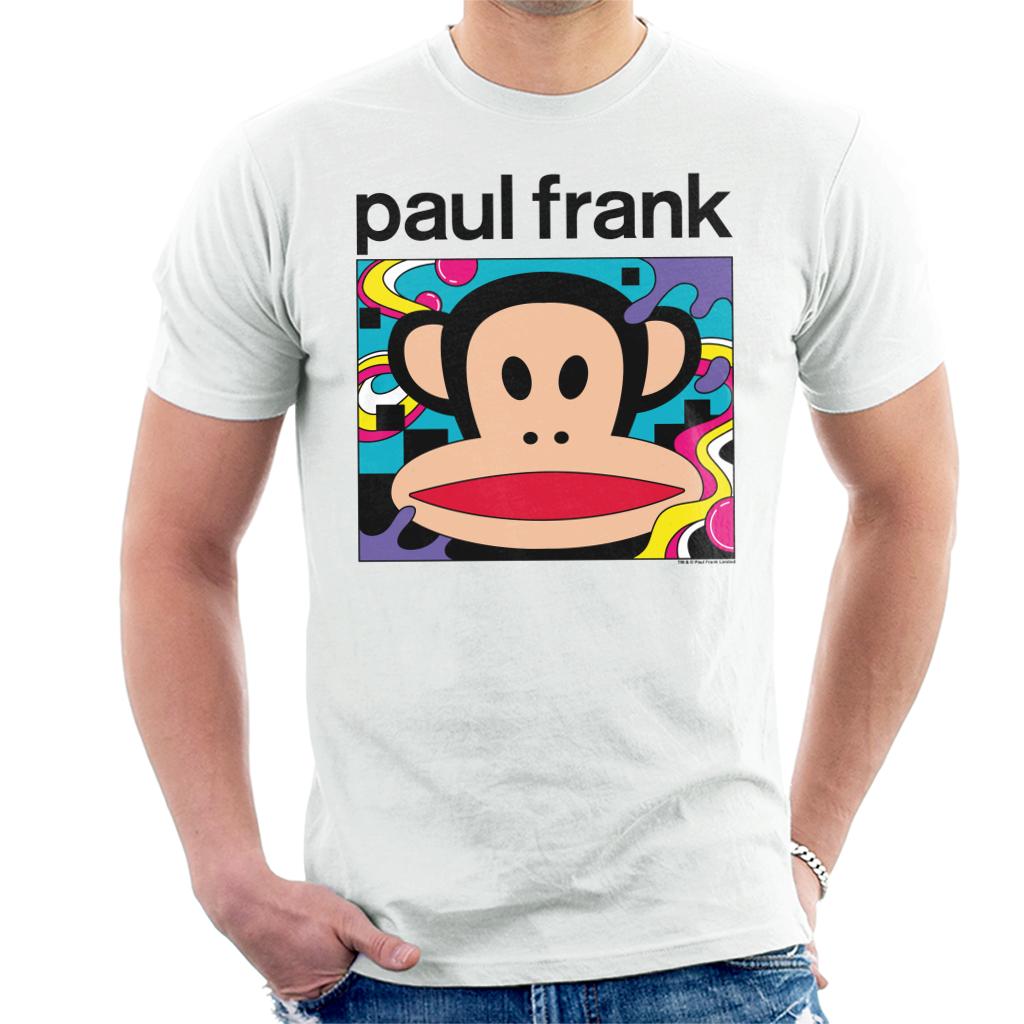 Paul Frank Julius Face Psychedelic Frame Men's T-Shirt product image 1