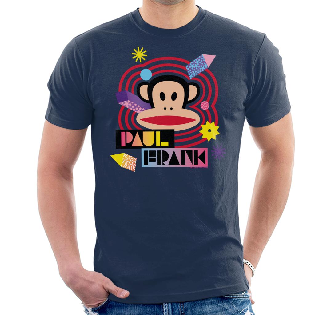 Paul Frank Julius Psychedelic Block Art Men's T-Shirt product image 1