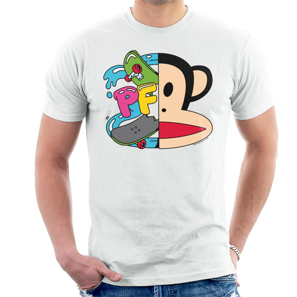 Paul Frank Julius Skateboard Face Logo Men's T-Shirt product image 1