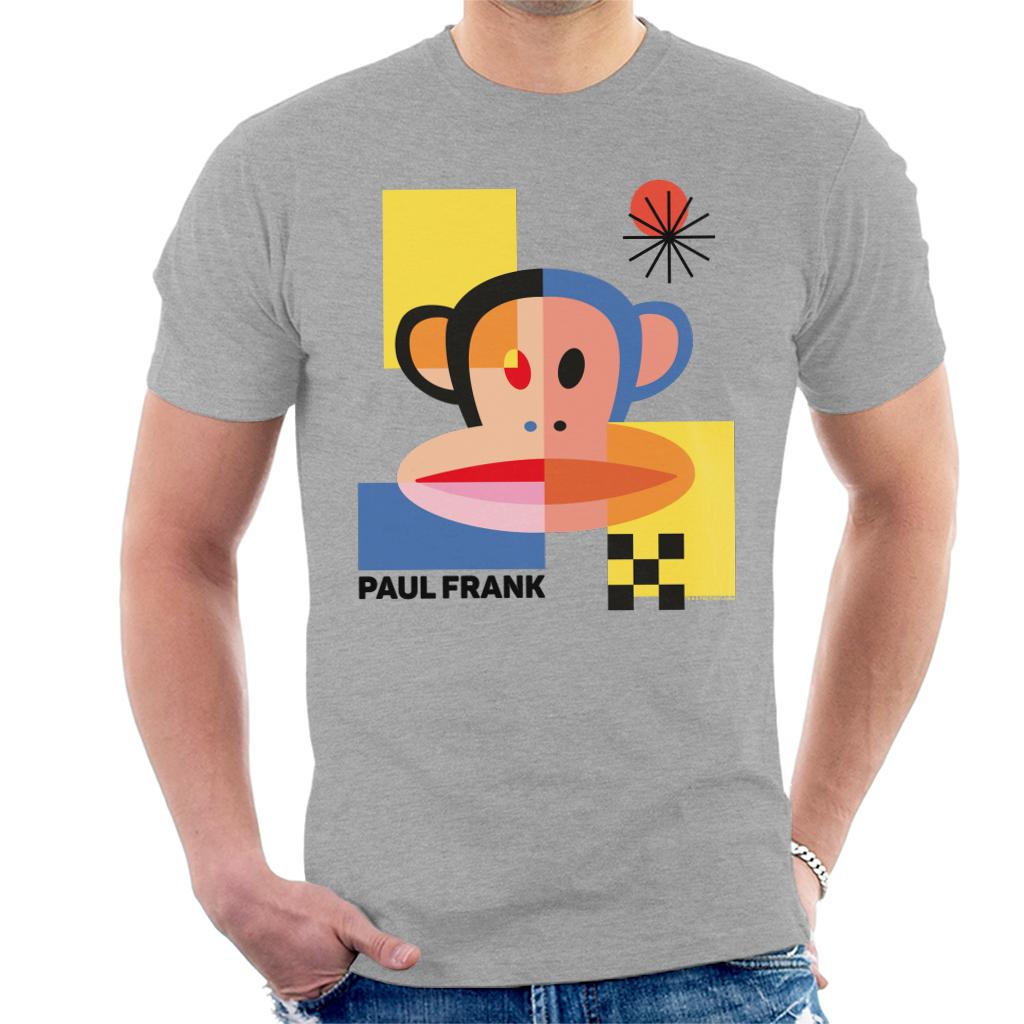 Paul Frank Julius Abstract 80s Block Art Men's T-Shirt product image 1