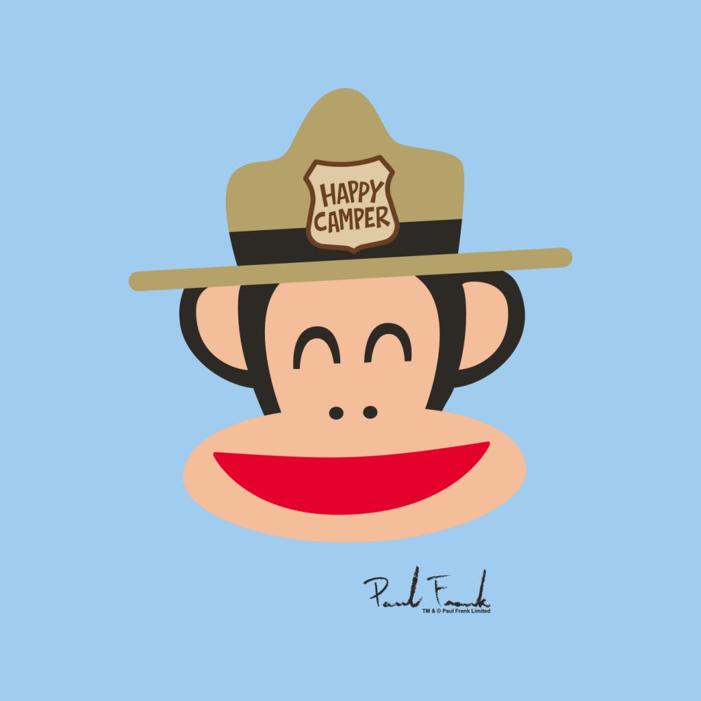 Paul Frank Julius The Monkey Happy Camper Park Ranger Hat Men's T-Shirt