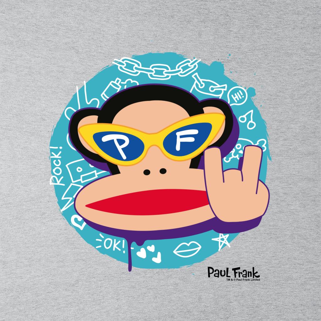 Paul Frank Cool Julius The Monkey Devil Horns Men's T-Shirt product image 2