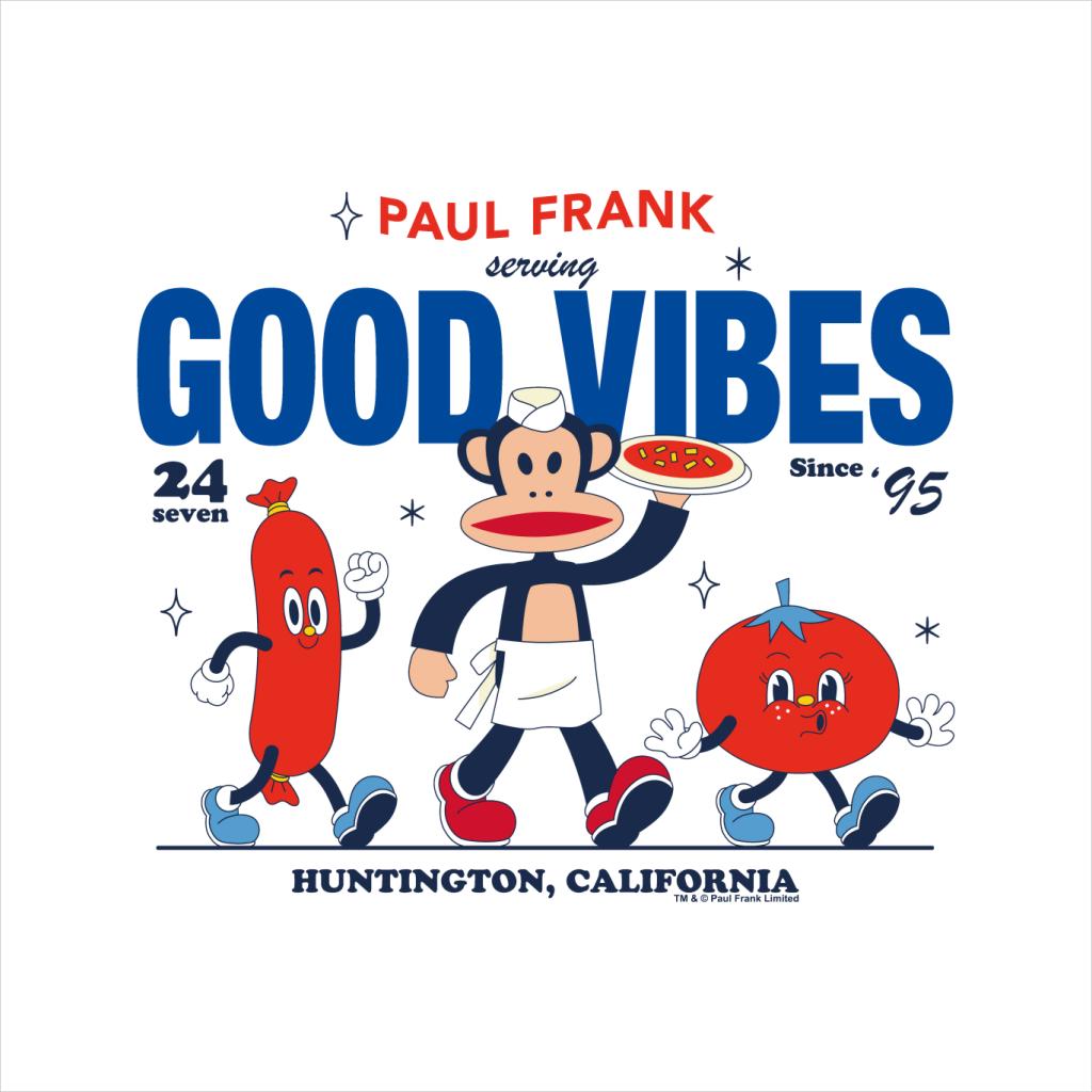 Paul Frank Diner Julius Monkey Serving Good Vibes Men's product image 2