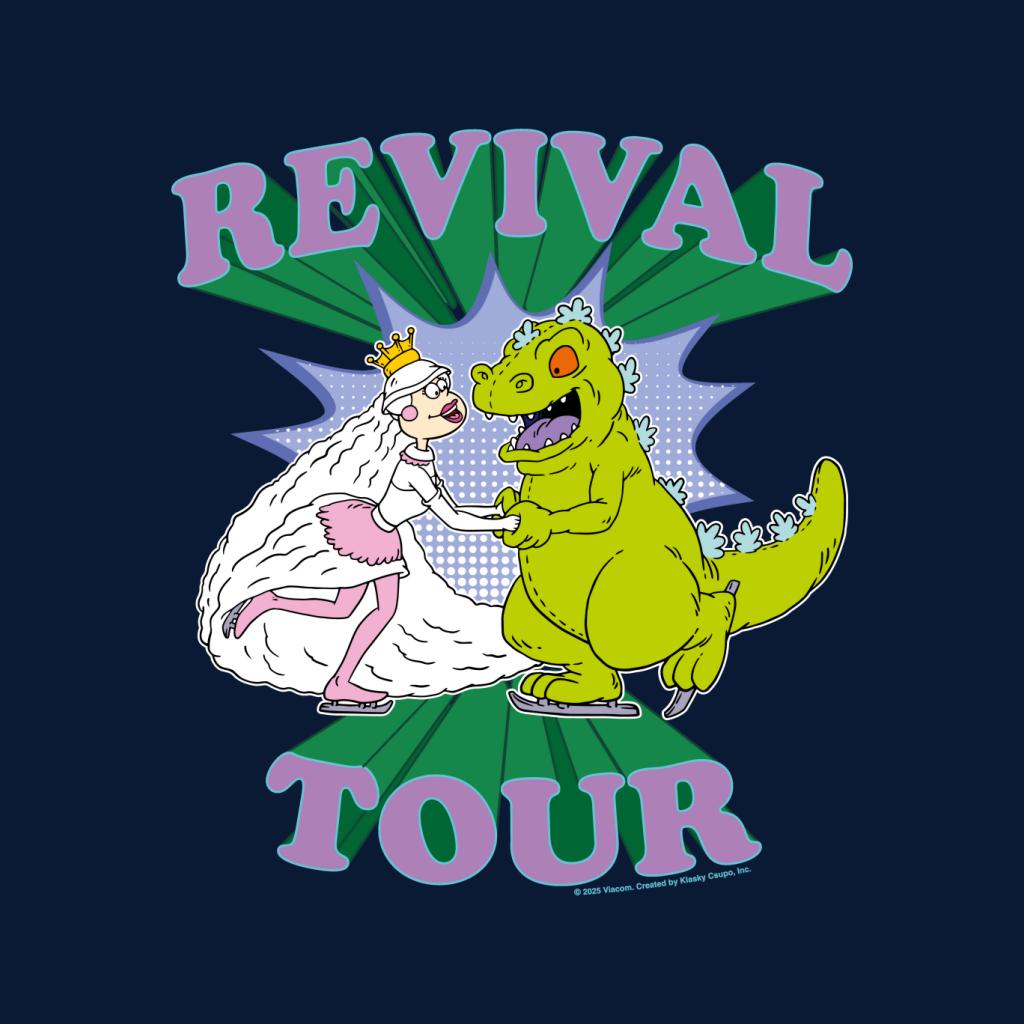 Rugrats Reptar On Ice Revival Tour Men's T-Shirt product image 2