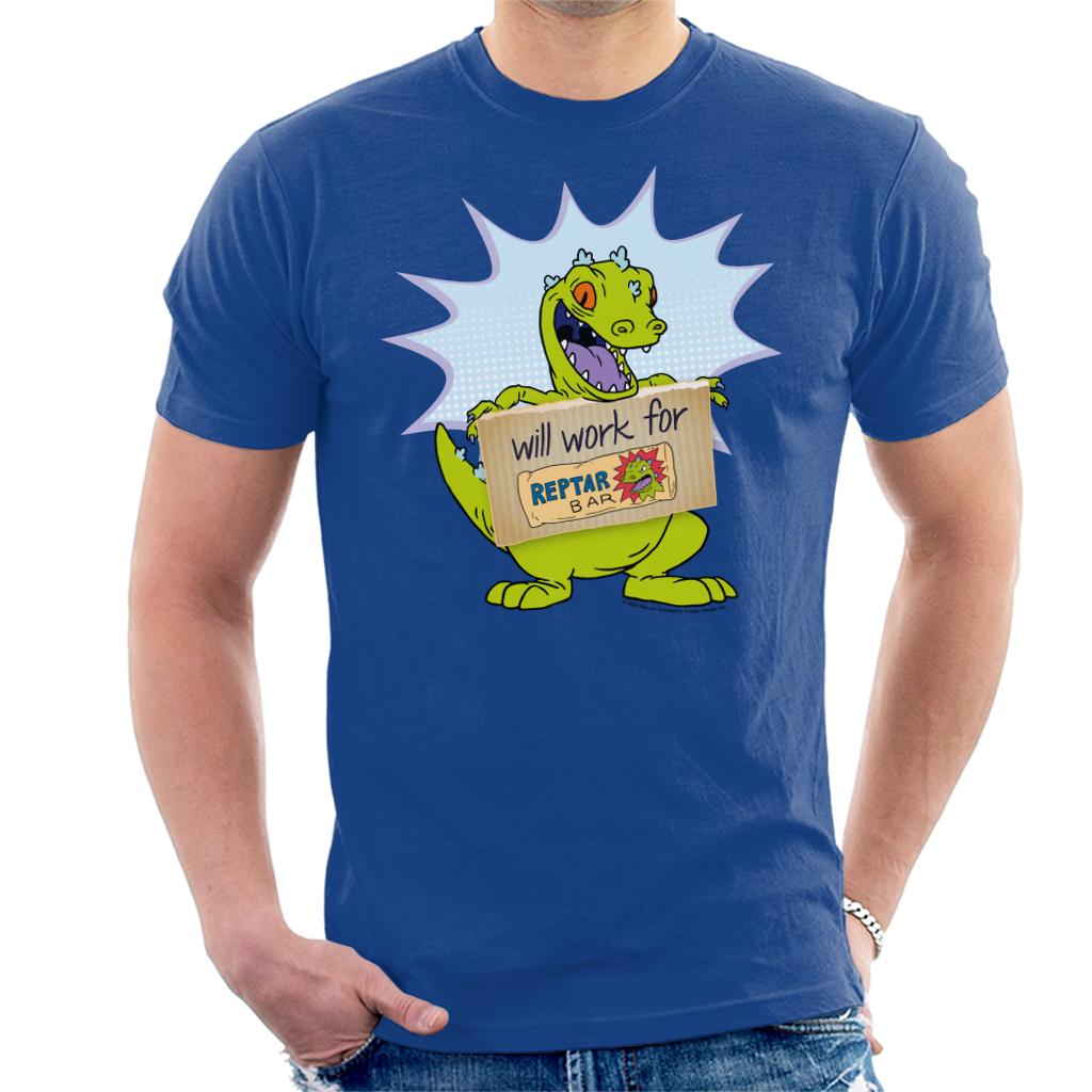 Rugrats Will Work For A Reptar Bar Men's T-Shirt product image 1
