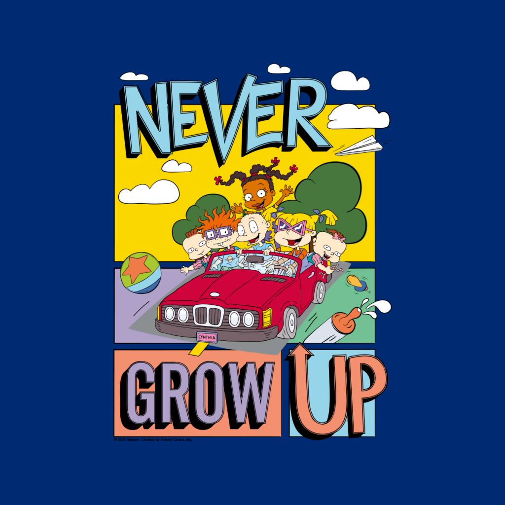 Rugrats Tommy & The Gang Never Grow Up Men's T-Shirt product image 2