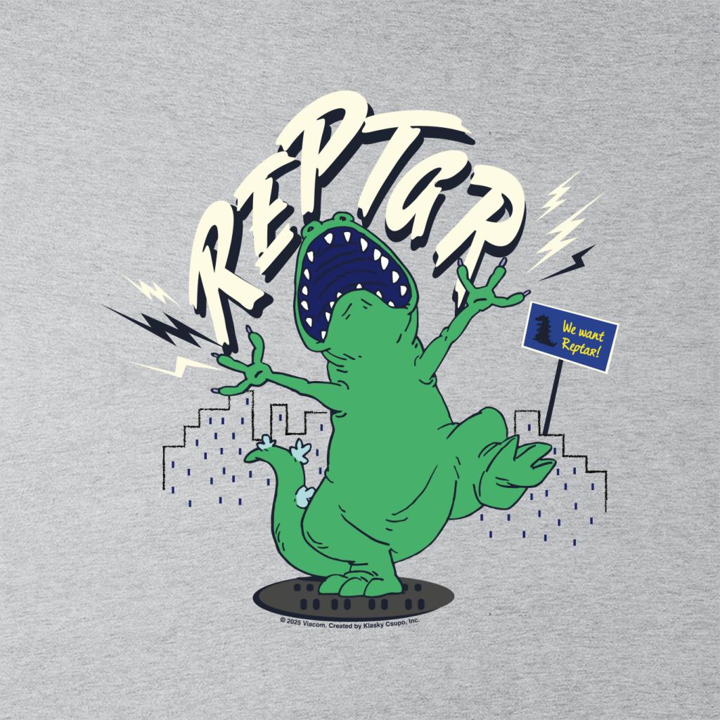 Rugrats Reptar Roar City Skyline Men's T-Shirt product image 2