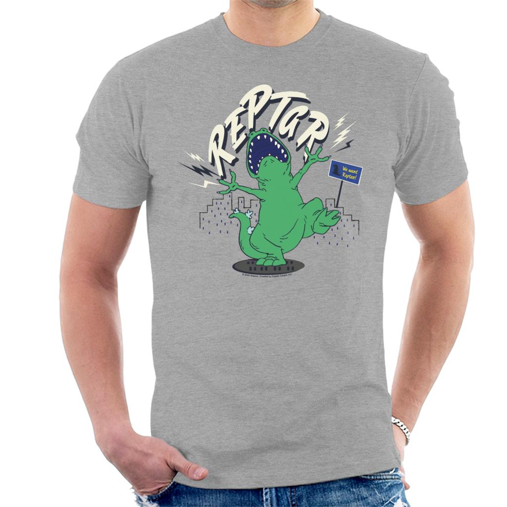 Rugrats Reptar Roar City Skyline Men's T-Shirt product image 1