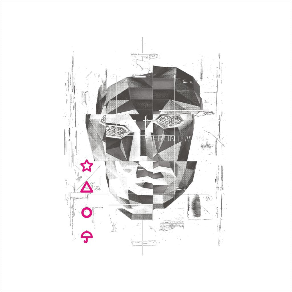 Squid Game Front Man Mask Art Light Print Men's T-Shirt product image 2