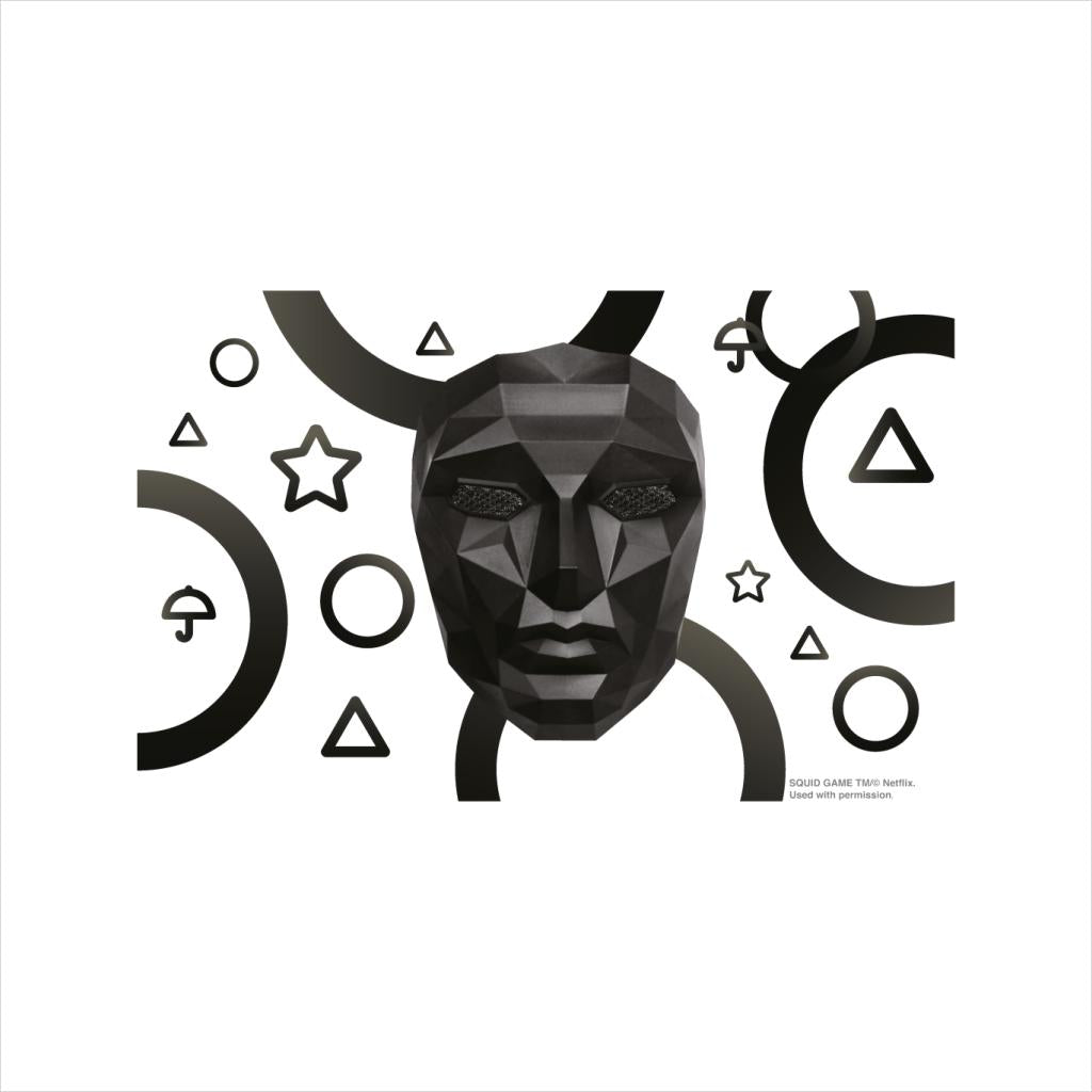Squid Game Symbols Front Man Mask Men's T-Shirt product image 2