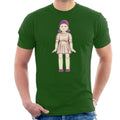 Squid Game Red Light Green Doll Sketch Men's T-Shirt product image 1