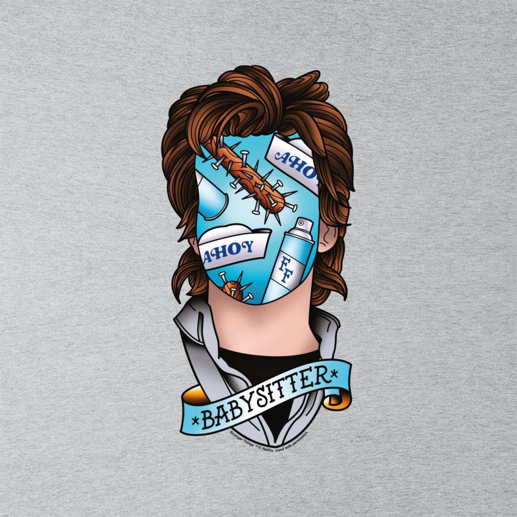 Stranger Things Steve Harrington Babysitter Tattoo Men's product image 2