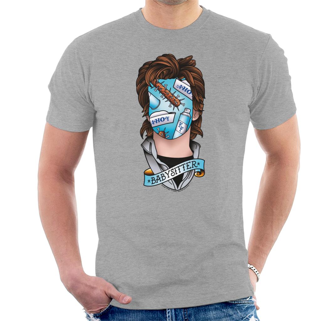 Stranger Things Steve Harrington Babysitter Tattoo Men's product image 1