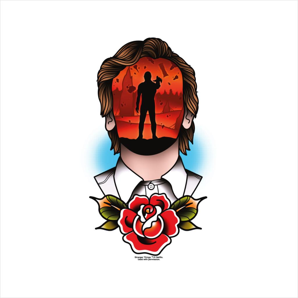 Stranger ThingsHenry Creel Vecna One Rose Tattoo Men's product image 2