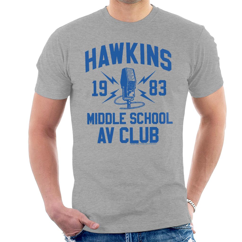 Stranger ThingsHawkins Middle School AV Club Men's T-Shirt product image 1