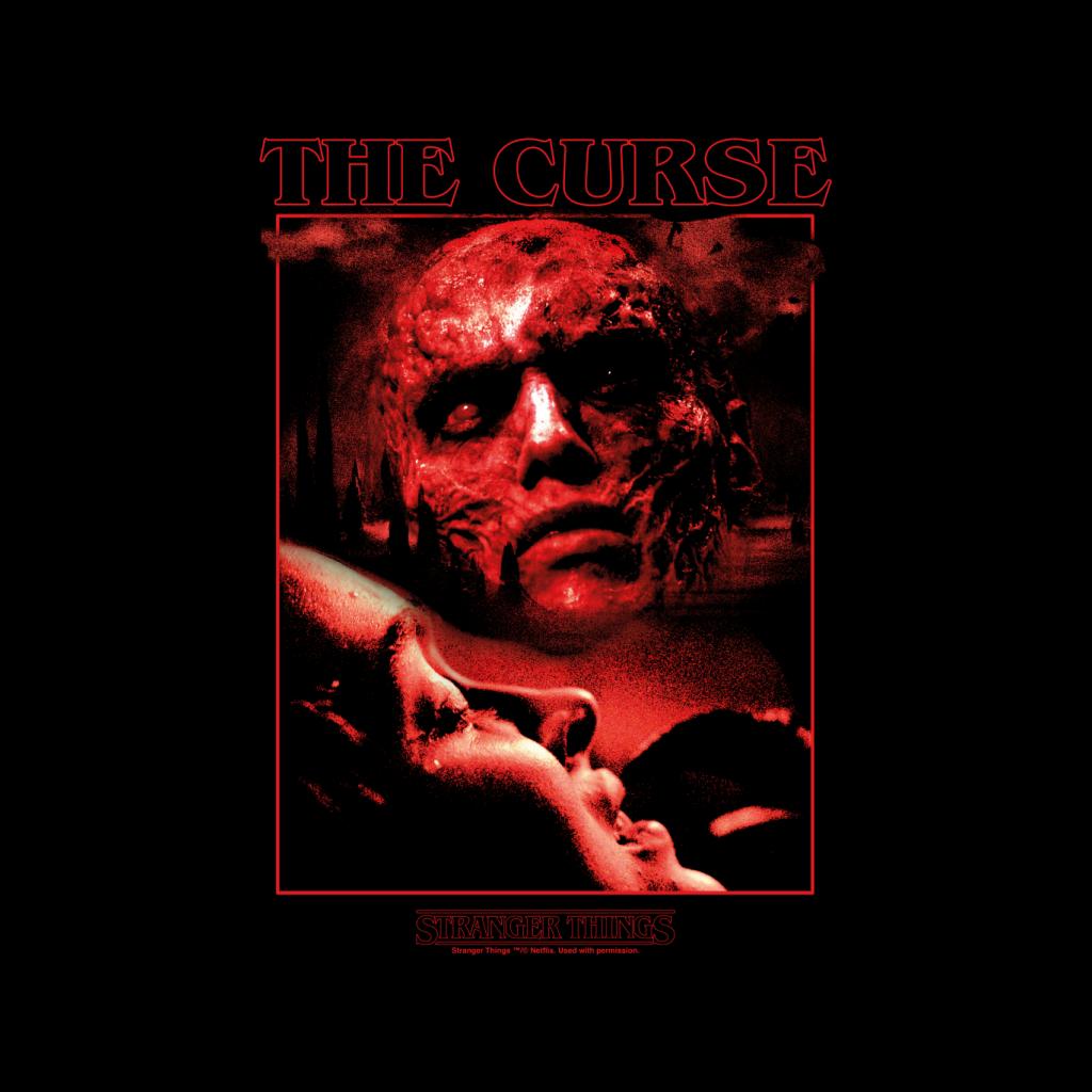 Stranger ThingsLogo Text The Curse Vecna Men's T-Shirt product image 2