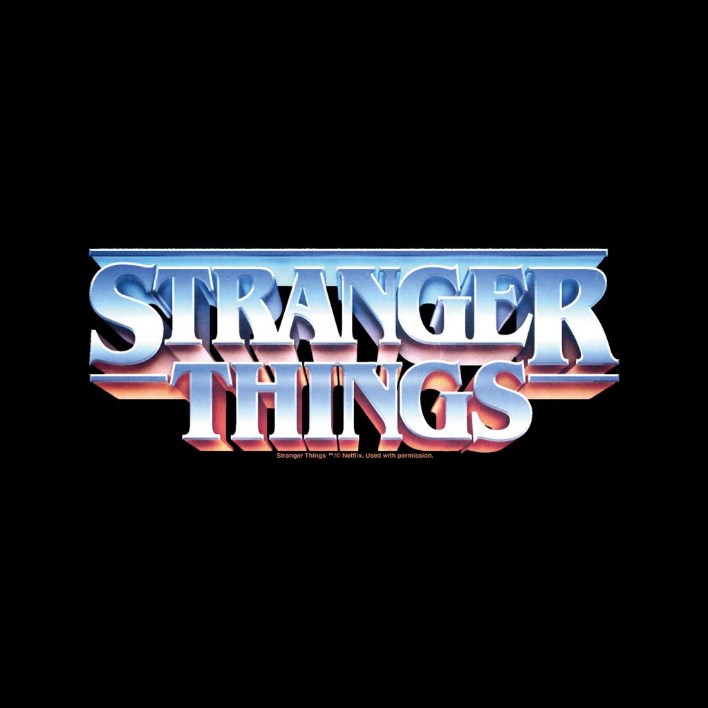 Stranger ThingsRetro 80s Epic Text Logo Men's T-Shirt product image 2