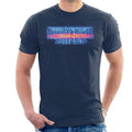 Stranger ThingsOrange Flare Text Logo Men's T-Shirt product image 1